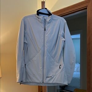Patagonia Light Gray Full-Zip Jacket